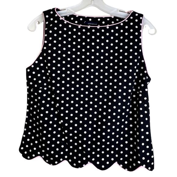 Tailor New York Polka Dot Top - Picture 1 of 9